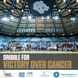 On September 14th, Dribble for Victory Over Cancer is happening on UNC’s campus to raise funds for life-saving pediatric cancer research