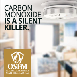 Carbon monoxide is a silent killer