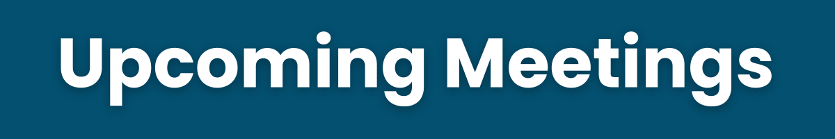 Upcoming Meetings (new brand blue)