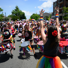 Drummers at Pride Promenade which will be July 6 this year