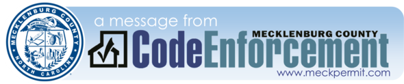 A Message From Code Enforcement