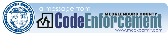 A Message From Code Enforcement