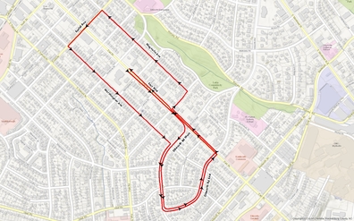 Route for Greek Festival