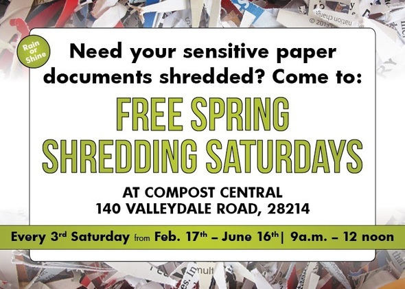 County Shredding event