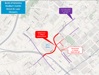 Panthers Game Day Traffic and Parking Tips