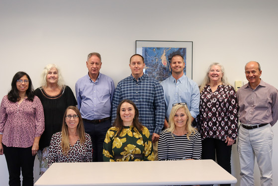 Image of individuals who make up the Dare County Finance department.