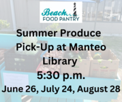 Summer Produce Beach Food Pantry