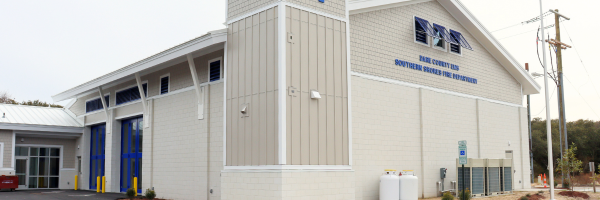 Image of the Southern Shores EMS Station 4 building exterior.