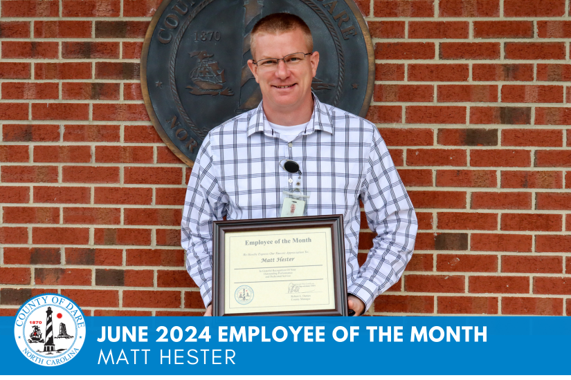 June 2024 Employee of the Month: Matt Hester