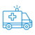 Graphic of ambulance