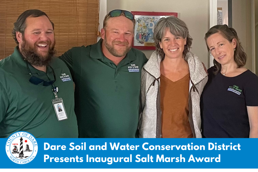 Heading: Dare Soil and Water Conservation District Presents Inaugural Salt Marsh Award