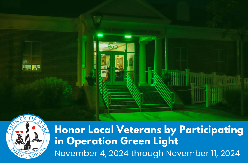 Dare County Encourages Community to Honor Local Veterans by ...