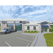 Rendering of EMS Station 8