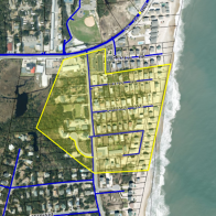 Water Dept area affected in Buxton