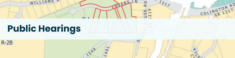 Subheading: Public Hearings