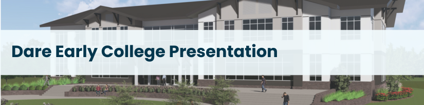 Heading graphic: Dare Early College Presentation