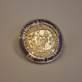 Image of a Governor's Volunteer Service Award pin