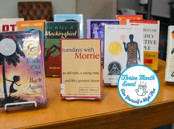 ThriveOBX Book Club Display