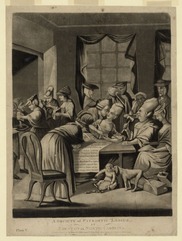 Edenton Tea Party illustration- Library of Congress
