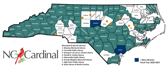 NC Cardinal Map