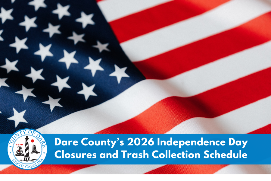 Heading: Dare County’s 2026 Independence Day Closures and Trash Collection Schedule