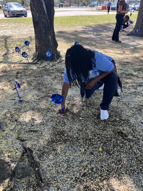 Planting Pinwheels