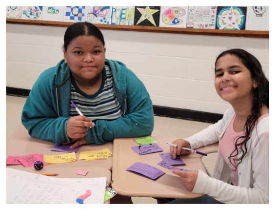 AIG Summer Camp Photo re: Creative Writing