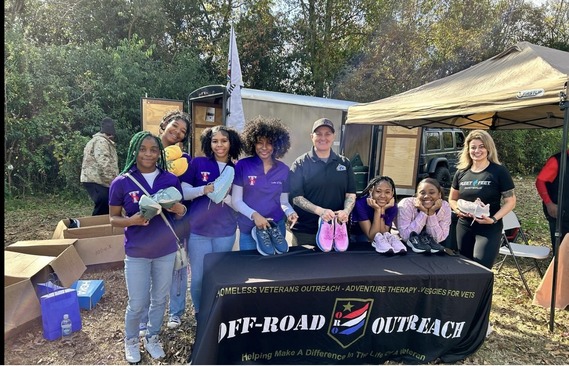 TSHS Ladies of Distinction Help Homeless