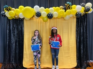 Math Bee Winners at JWCES