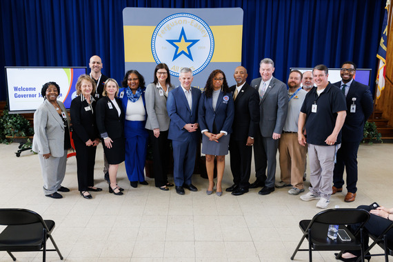 Group Photo of Gov. Stein & CCS Employees