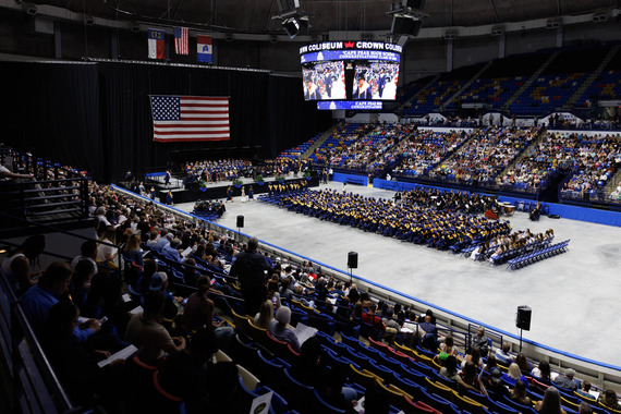 Wide Shot of CFHS Graduation Ceremony