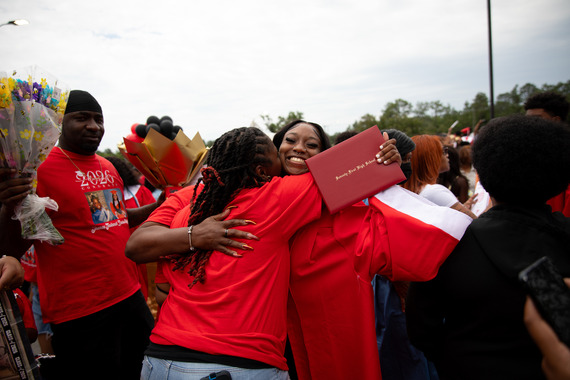 Seventy-First High Graduate w/Family