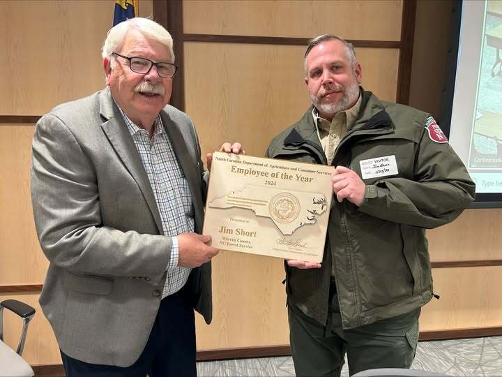 Commissioner Steve Troxler and Jim Short