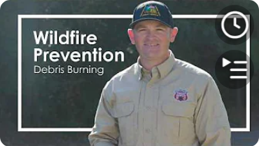 Thumbnail for Debris Burning with Aaron Prince PSA