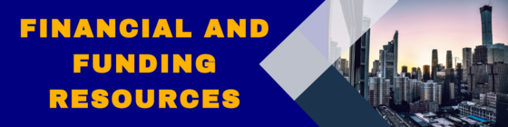 Financial and Funding Resources Banner