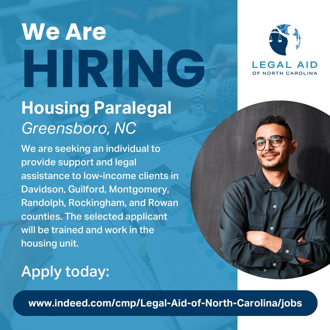 legal aid job