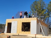 Knightdale Employees Help Build Homes with Habitat for Humanity