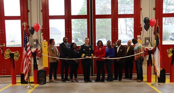 Mayor Day Knightdale Fire Station No 4