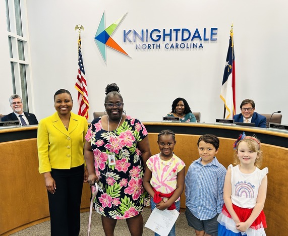 Knightdale Town Council Meeting Participants