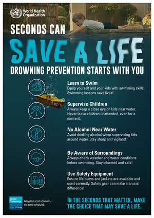 Water Safety Education Flyer