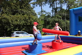 Kids Playing at Knightdale Fourth on First Avenue Event