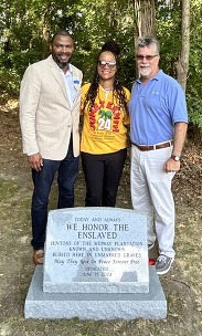 Town Council Members Attend Event Honoring Enslaved Cemetery