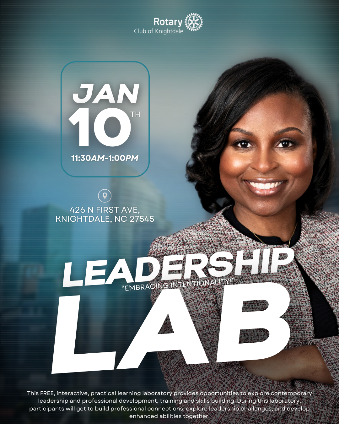 Join Mayor Day THIS FRIDAY for a Leadership Lab!