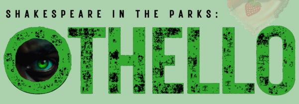 Othello graphic for Knightdale's Shakespeare in the Park series