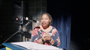Councilor Latatious Morris at the Stars of the East event