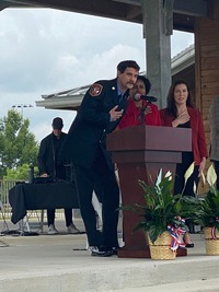 Landon Hubbell, Knightdale Fire Department