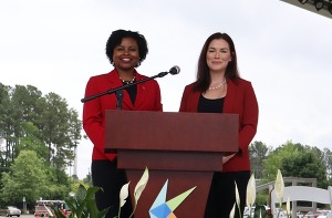 Mayor Jessica Day and Keynote Speaker Siobhan Norris