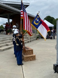 Student Members of Knightdale High School Army JROTC