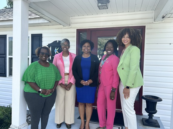Mayor Day with the Chi Rho Omega chapter of Alpha Kappa Alpha Sorority, Incorporated