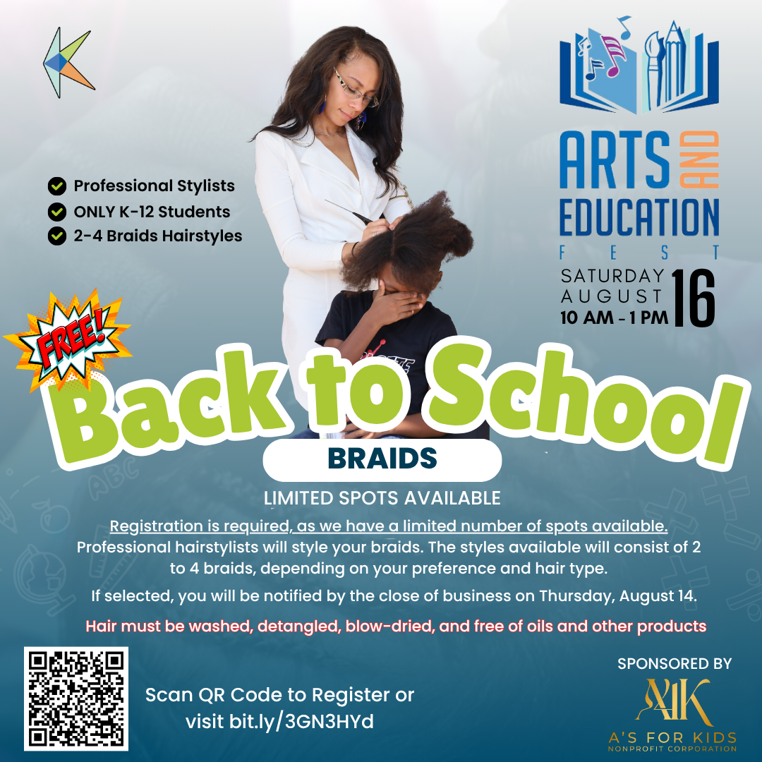 Arts and Education Graphic for Braids